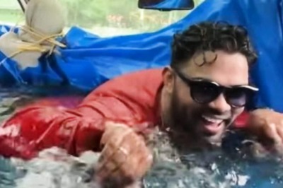 Kerala YouTuber Sanju Techy Booked For Setting Up Swimming Pool Inside Car, Watch Video Here