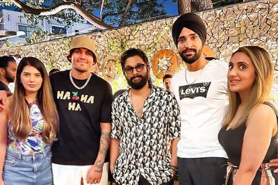 Who Better to Meet in Hyderabad! Punjab Kings Cricketers Share Frame With Birthday Boy Allu Arjun