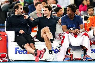I still see the top three of tennis dominating the game: Pete Sampras