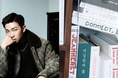 Indian BTS ARMY Super Excited to Spot Book on Chandigarh's Architecture on Kim Namjoon's Shelf