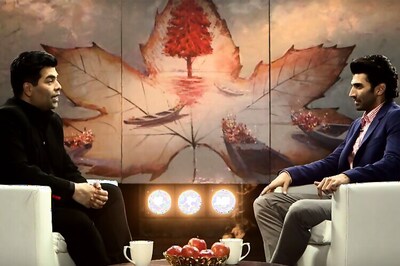 Watch: Karan Johar grills Aditya Roy Kapoor about his personal life on an online chat show