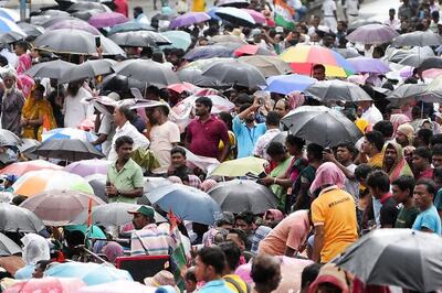 Lakhs of People Gather in Kolkata Ahead of TMC's Mega Rally