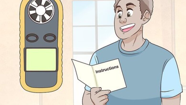 How to Use an Anemometer