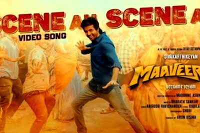 Video Of Sivakarthikeyan-starrer Maaveeran's Scene Ah Scene Ah Song Is Out