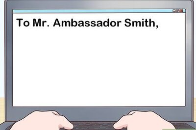How to Address Ambassadors