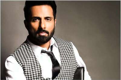 Sonu Sood's Life-size Poster Showered with Milk by Fans in Andhra Pradesh