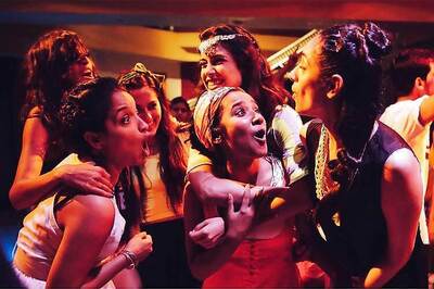 Is a character in 'Angry Indian Goddessess' based on Katrina Kaif's life?