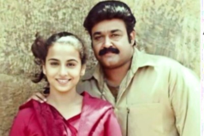 Vidya Balan Shares a Throwback Picture with Mohanlal