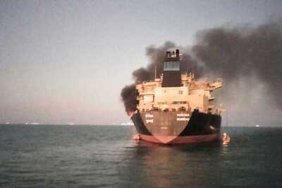 Fire Onboard Oil Vessel off Gujarat Coast, Crew Rescued