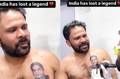 Man Gets Ratan Tata's Portrait Tattooed on Chest to Honour Industrialist's Life-saving Act: 'Real-life God...'